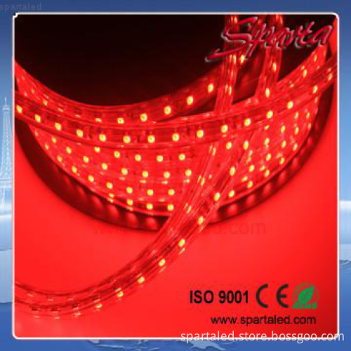 IP68 Waterproof 5050 smd LED strip light 60leds/m 50m/roll red color